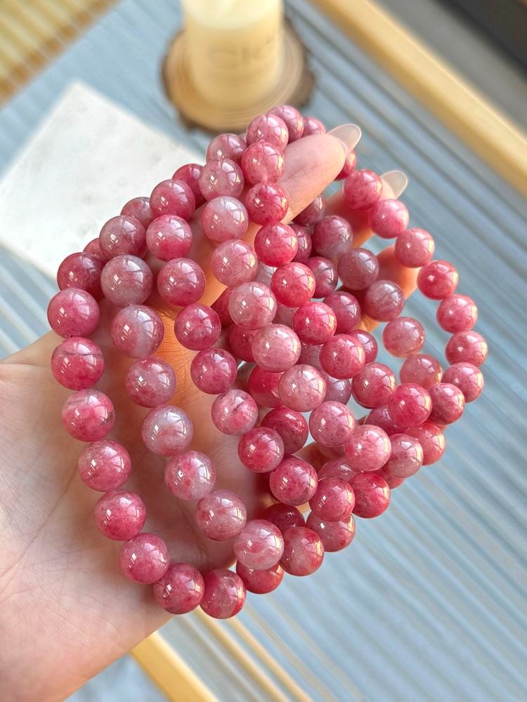 Rose Quartz Bloom Bracelet – Wisdom & Charm